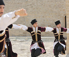 Flying Eagles Azeri Youth Dance Company in Gobustan (2014)