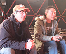Michael Santoro and Sun Heng in Picun Village near Beijing (2013)