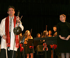 Imamyar Hasanov at Edna Brewer Middle School in Oakland (2014)