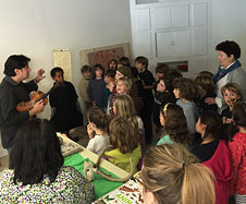 George Lammam at New Village School in Sausalito (2015)