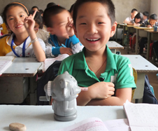 來自中國北京真華小學的學生 (2013)